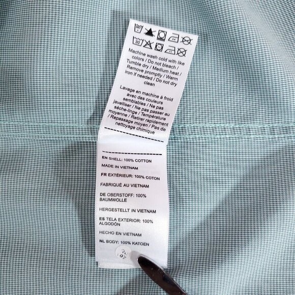 UNTUCKit Cadetto Mens Size Large Wrinkle Free Regular Fit LS Button Down Shirt - Picture 12 of 15